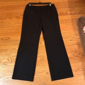 2P Anne Taylor wide leg pants-black